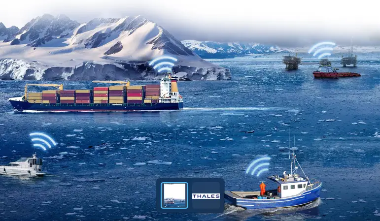 THALES VesseLINK Iridium Certus Broadban-