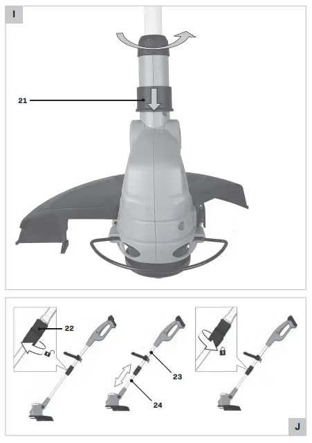 VONROC-GT501DC -Cordless- Grass -Trimmer- fig 10