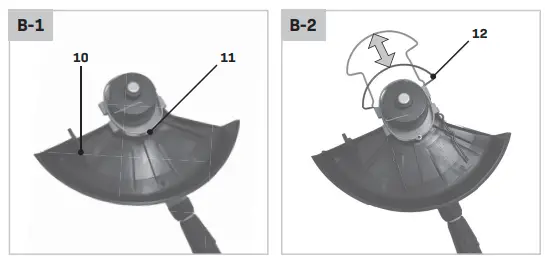VONROC-GT501DC -Cordless- Grass -Trimmer- fig 2