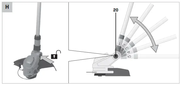 VONROC-GT501DC -Cordless- Grass -Trimmer- fig 9
