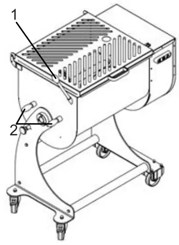 EMPTYING AND CLEANING