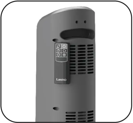 Lasko 5397 Ceramic Pedestal Heater with Remote Control - fig3