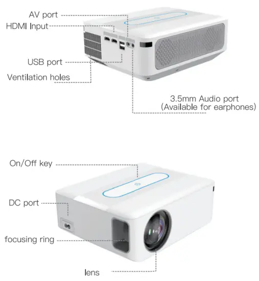 Shenzhen Tfiretek Technology X5 Projector - 7