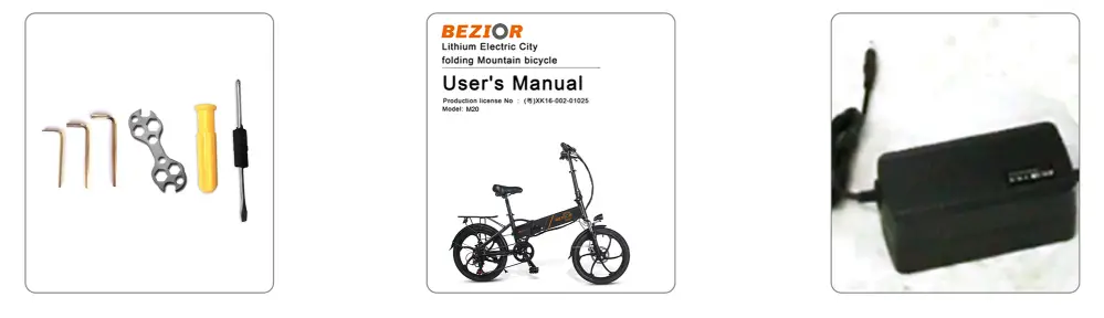 BEZIOR-M20-20-Inch-Wheel Foldable-Electric-Moped-Bicycle-FIG-3