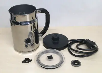 NESPRESSO 3192 Aeroccino 3 Milk Frother Stainless Steel Tested with Base