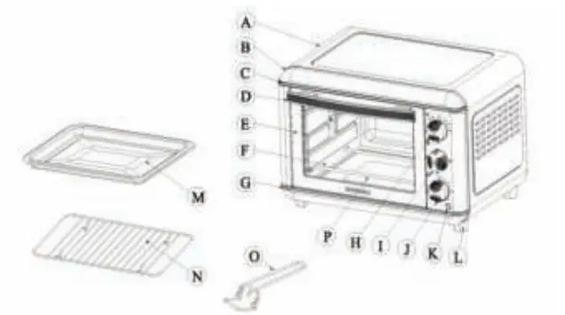 SCHNEIDER-SCEO23B-Electric-Oven-1