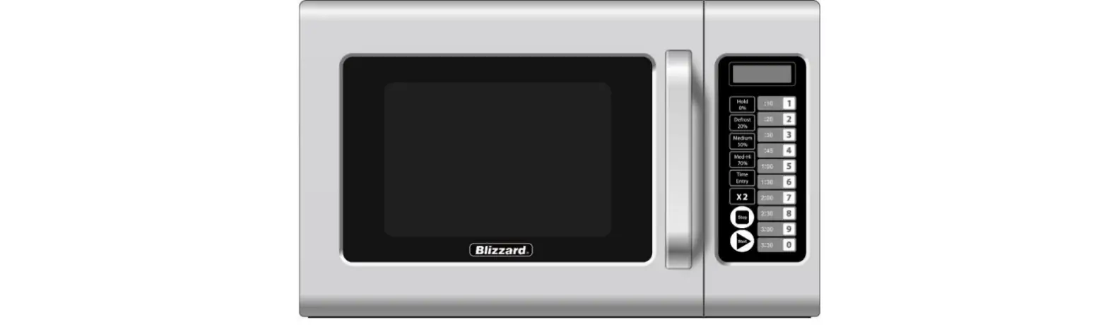 Blizzard Bcm1000 Microwave Oven User Manual Blizzard Bcm1000 Microwave Oven User Manual