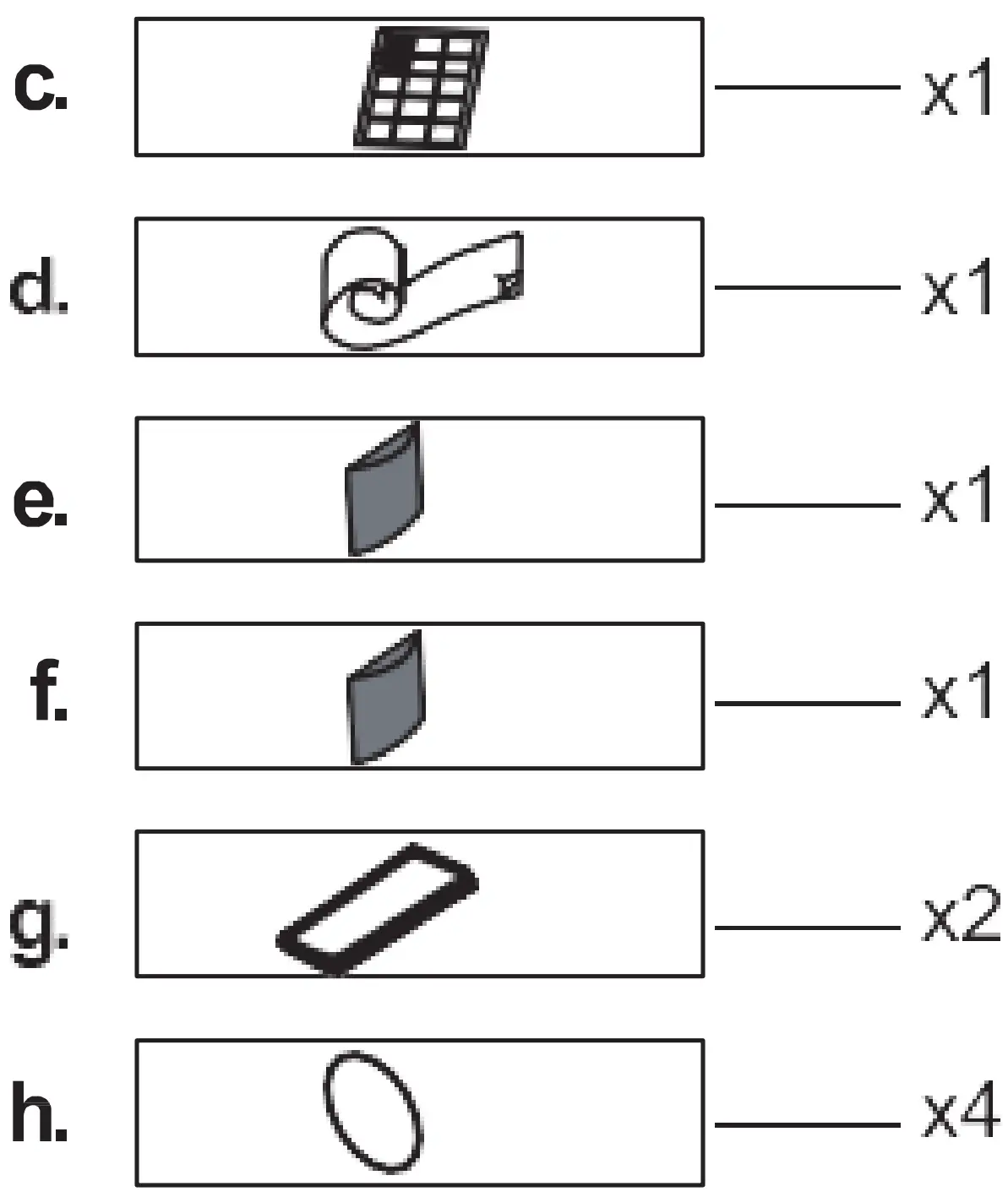 Dishwasher Parts Bag 2