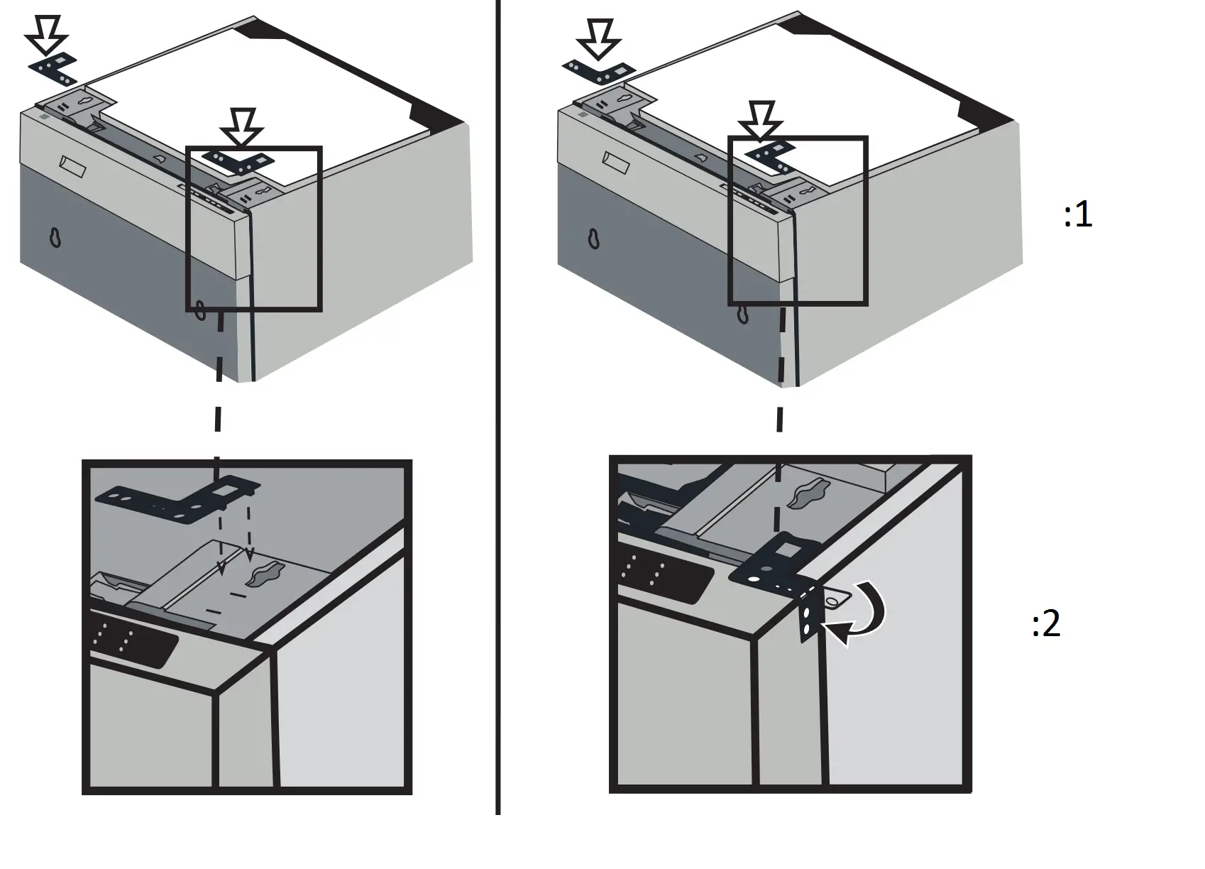 Preparation For Installing Mounting Brackets