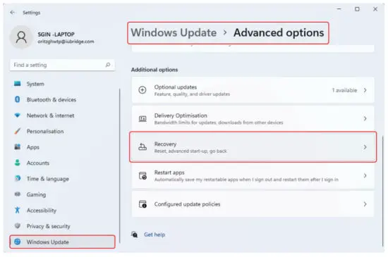 L FORWARD SGINX15 12GB DDR4 15 6 Inch Windows 11 Laptops with Celeron N4500 - System reset