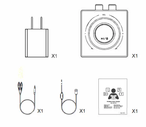 Shenzhen 1mii Technologies 806T3 Bluetooth Receiver FIG 1