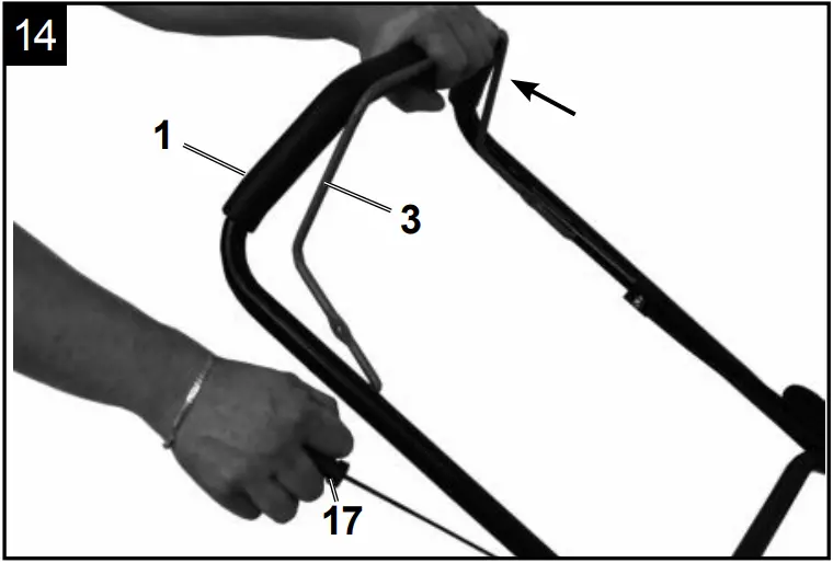 scheppach MP132-42 Petrol Lawn Mower 14