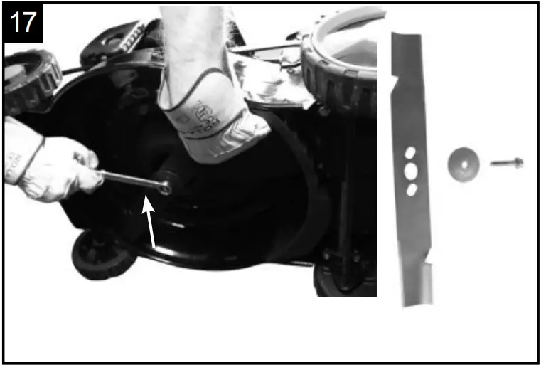 scheppach MP132-42 Petrol Lawn Mower 17