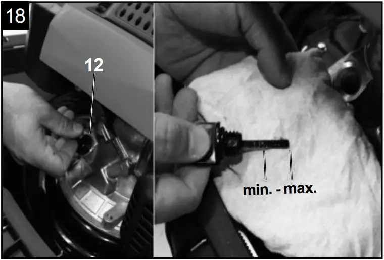 scheppach MP132-42 Petrol Lawn Mower 18