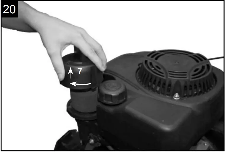 scheppach MP132-42 Petrol Lawn Mower 20