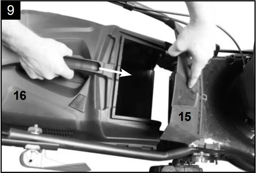 scheppach MP132-42 Petrol Lawn Mower 9