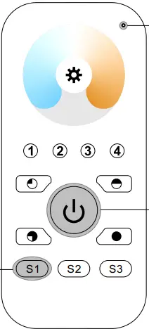 ZigBee SR-ZG2819S-CCT CCT Remote 3