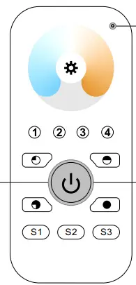 ZigBee SR-ZG2819S-CCT CCT Remote 6