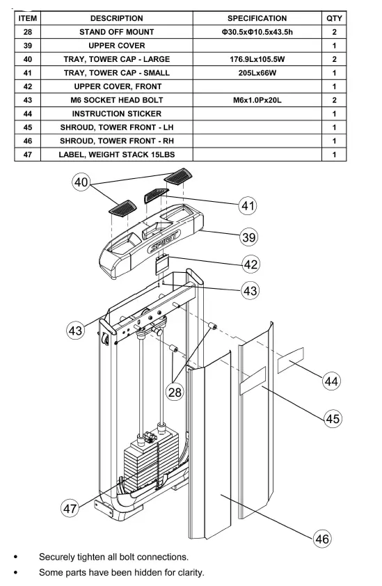 SPIRIT SP-3517 Assisted ChinDip FIG 133