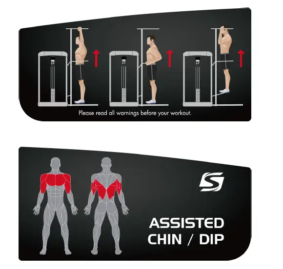 SPIRIT SP-3517 Assisted ChinDip FIG 14