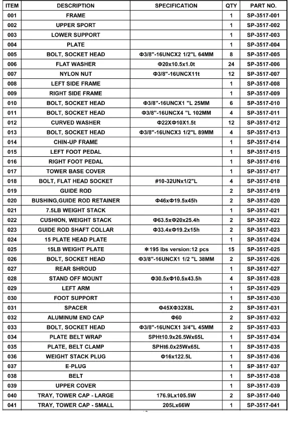 SPIRIT SP-3517 Assisted ChinDip FIG 33