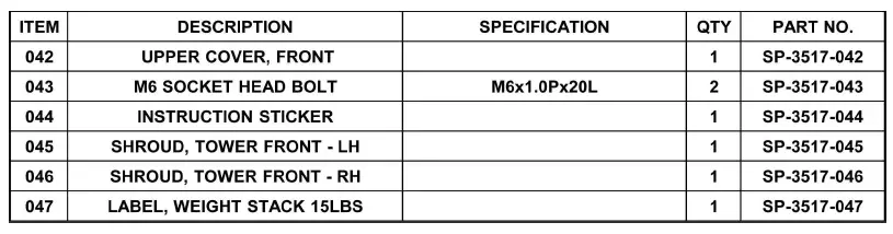 SPIRIT SP-3517 Assisted ChinDip FIG 4