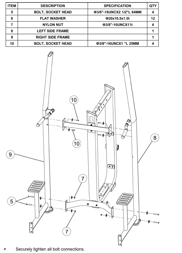 SPIRIT SP-3517 Assisted ChinDip FIG 7