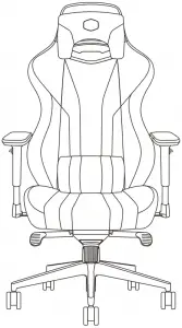 COOLER MASTER Gamming Chair