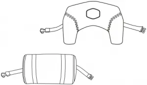 Lumbar support & Head pillow