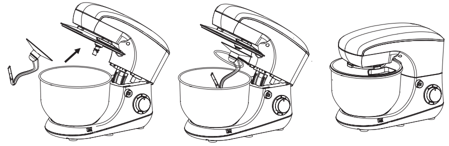teesa TSA3545 Multifunctional food processor - Insert bowl attachment