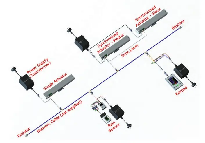LOCKWOOD Q50076-121 Elevation Window Actuator-3