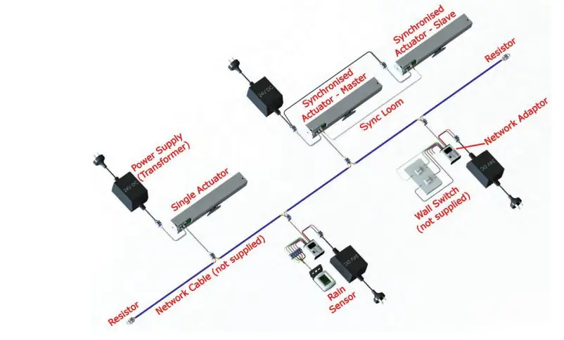 LOCKWOOD Q50076-121 Elevation Window Actuator-4