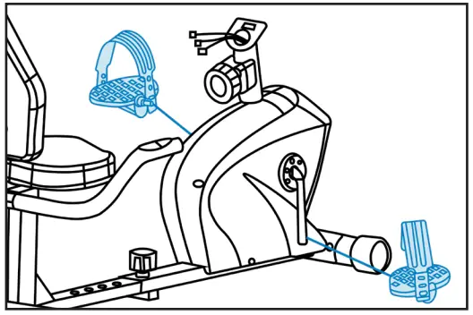 JLL Fitness RE100 Recumbent Exercise Bike - fig10