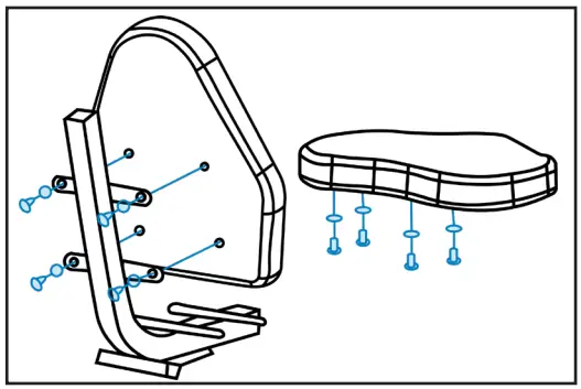JLL Fitness RE100 Recumbent Exercise Bike - fig7