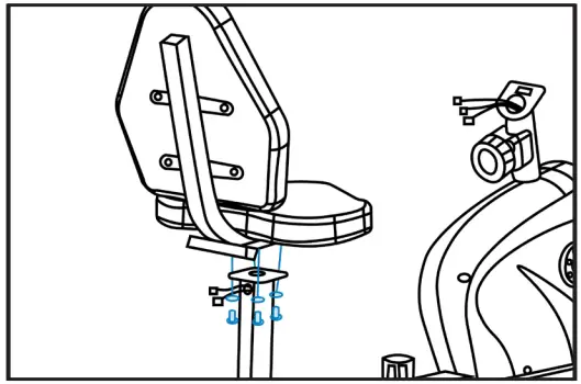 JLL Fitness RE100 Recumbent Exercise Bike - fig8