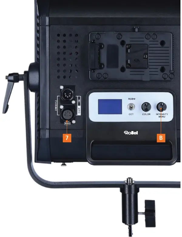 Rollei 50 W Lumen Pro RGB LED Panel 17