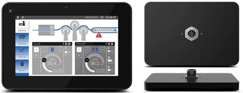EXOR JSmart707M PoE Injector HMI 7 Inch Display