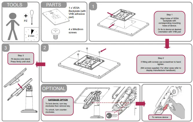 ENS TAB20121 FlexiPole Tab Plus-fig5