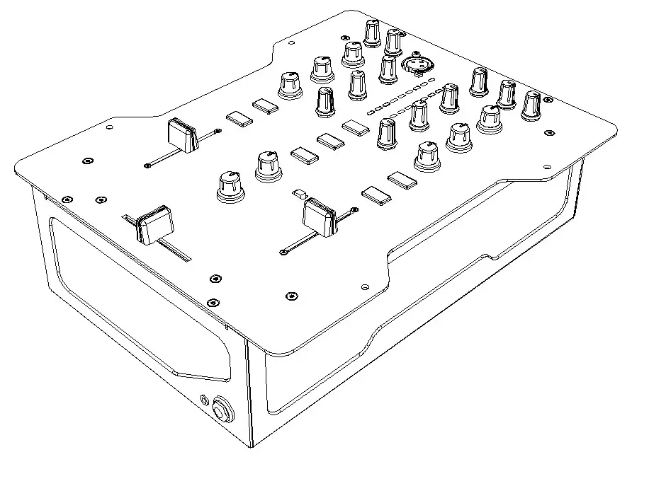 ALLEN HEATH 0020107863 Xone 23 2 2 Channel DJ Mixer - PACKED ITEMS