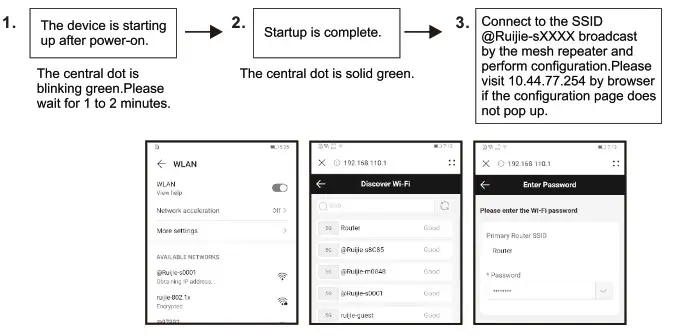 Ruijie RG EW1200R Reyee 1200M Dual-band Mesh Wi Fi Extender - packahe contents 2