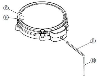 Millenium MPS-750X Electric Drum Mesh Set-11
