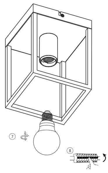 LeuchtenDireckt 15816-60 FABIO Ceiling Light Brass - 3
