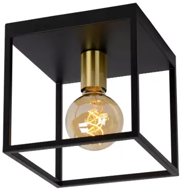 LeuchtenDireckt 15816-60 FABIO Ceiling Light Brass