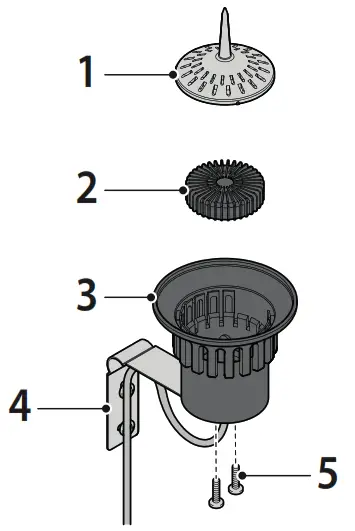 claber 90916 3 Wire Rain Sensor -