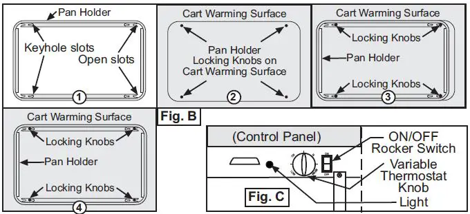Cadco-CBC-HHHL-Series-Mobile-Hot-Buffet-Carts-with-Laminate-OR-Stainless-Panels-fig-10