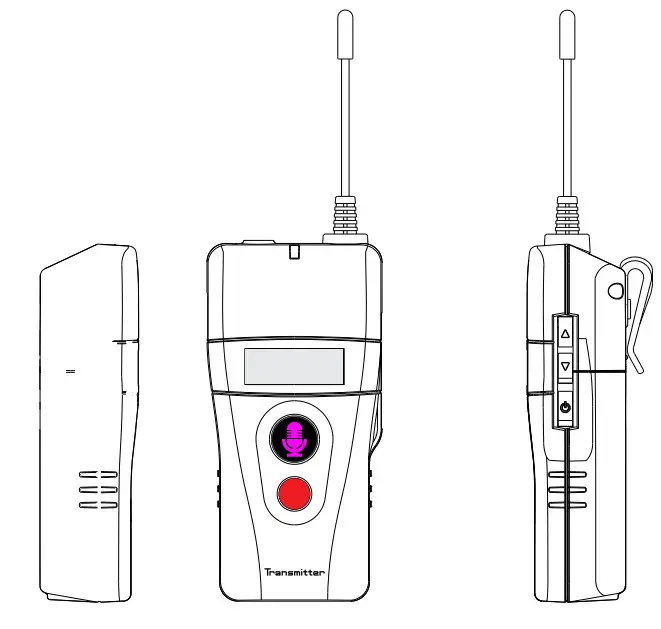 OKayo DST-OTG Digital Stationary Transmitter - Bodypack transmitter OTG-200T