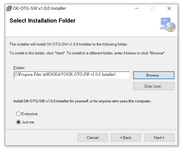 OKayo DST-OTG Digital Stationary Transmitter - programming 5