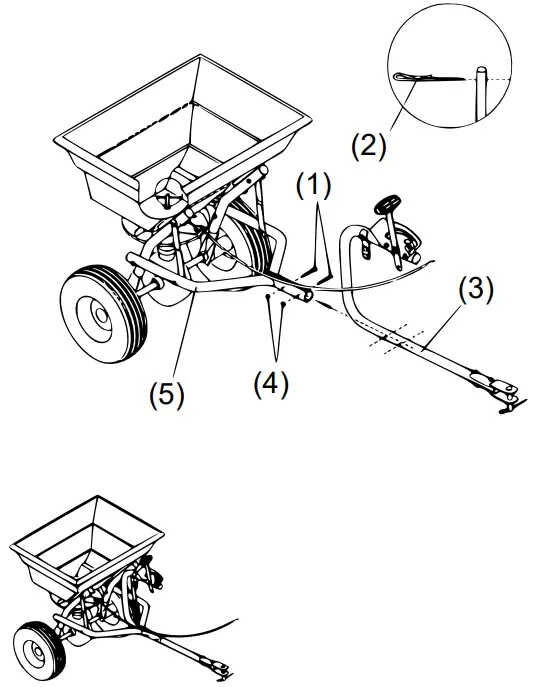 XPOtool GT1507 Spreader - Assemble the hopper part