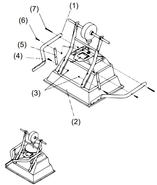 XPOtool GT1507 Spreader - connecting plate