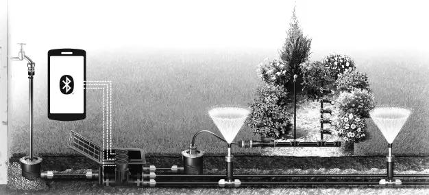 GARDENA Irrigation Valve 9V Bluetooth 3